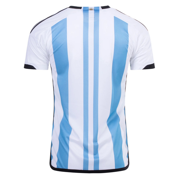 2022 Argentina Champion Version Home Jersey Third Star back