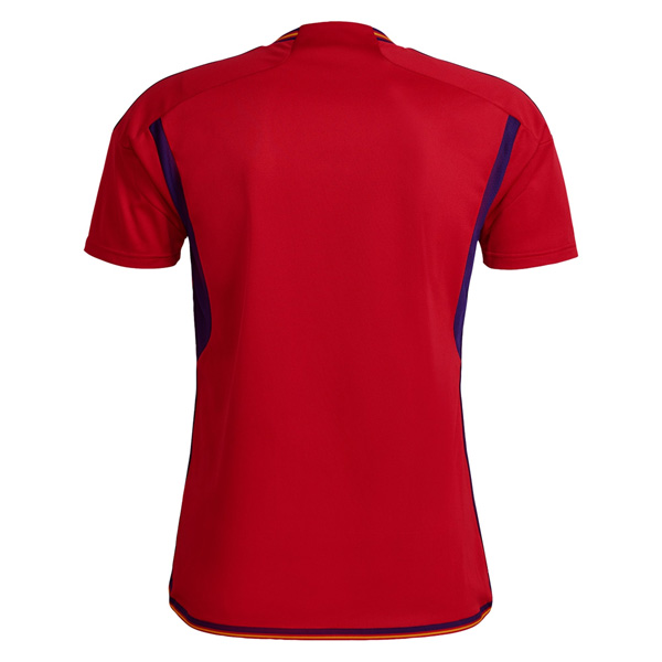 2022 Spain Home World Cup Jersey back