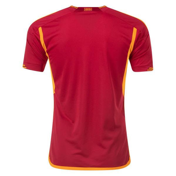 23-24 AS Roma Home Jersey back