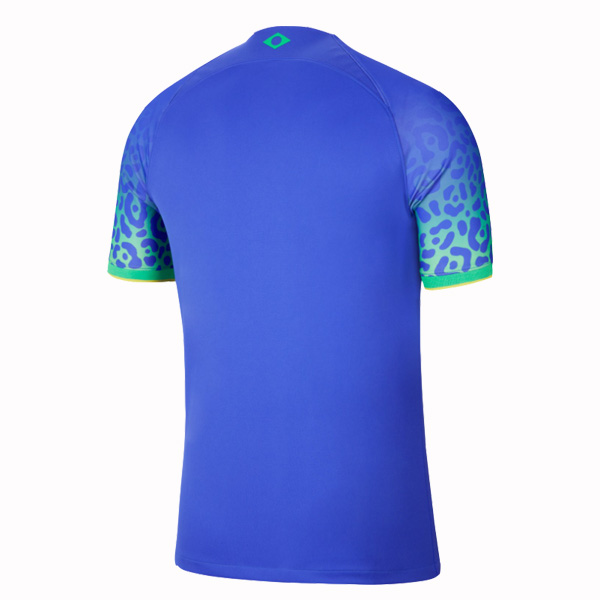 2022 Brazil Away World Cup Jersey back