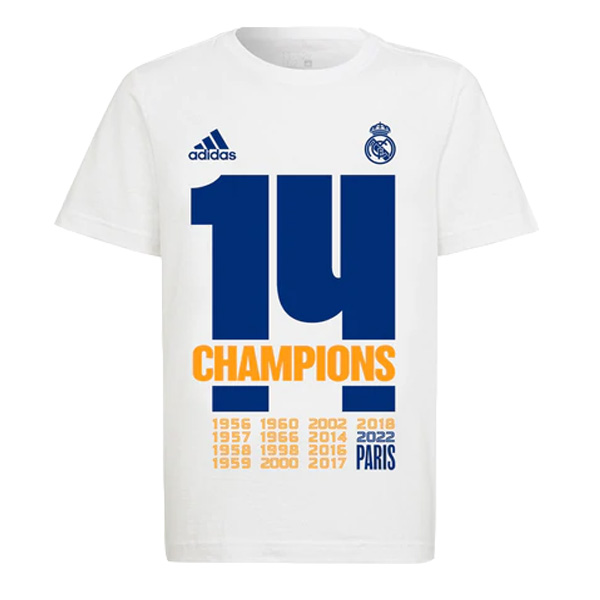 22-23 Real Madrid UCL Champions 14 T-Shirt