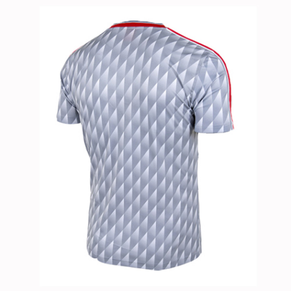 1989-1991 Liverpool Away Gray Retro Jersey