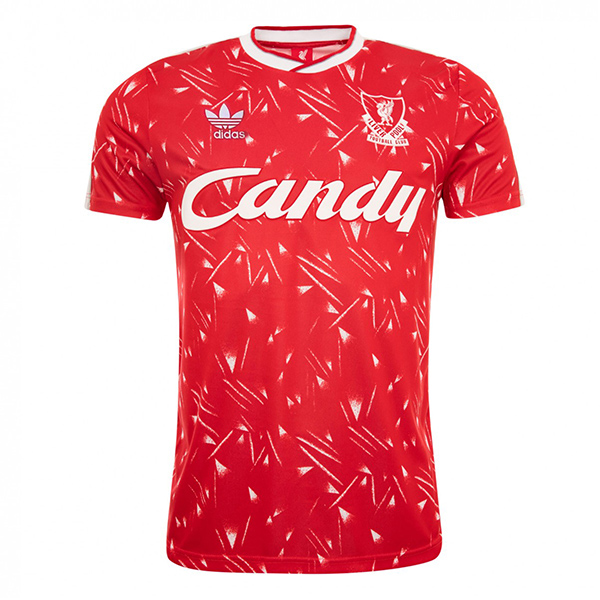 1989-1991 Liverpool Home Candy Retro Jersey
