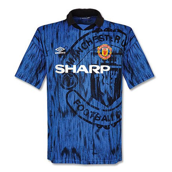 1992-1993 Manchester United Away Retro Jersey Shirt
