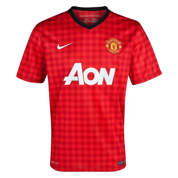 2012-2013 Manchester United Home Retro Soccer Jersey