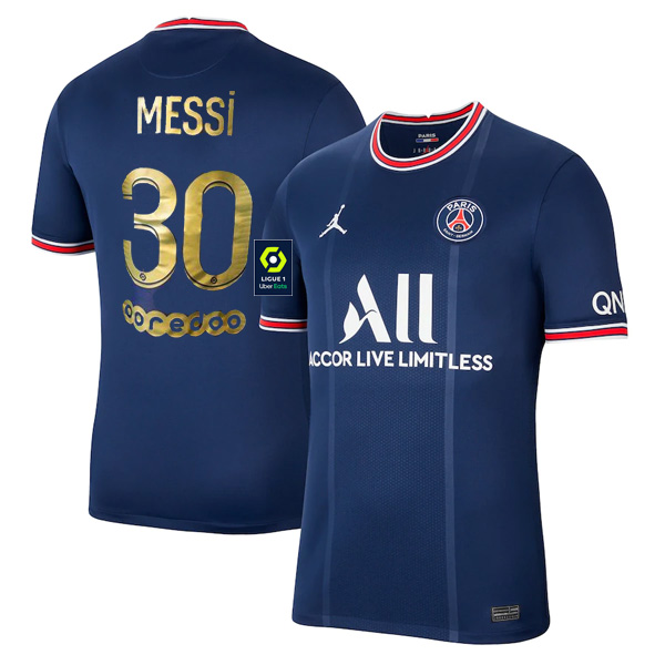 21-22 PSG Home Honored Lionel Messi 7th Ballon Kit MESSI 30