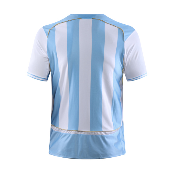 2006 Argentina Home Retro Soccer Jersey