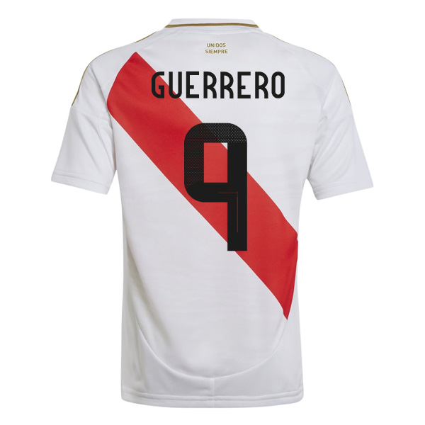 2024 Peru Guerrero 9 Home Jersey