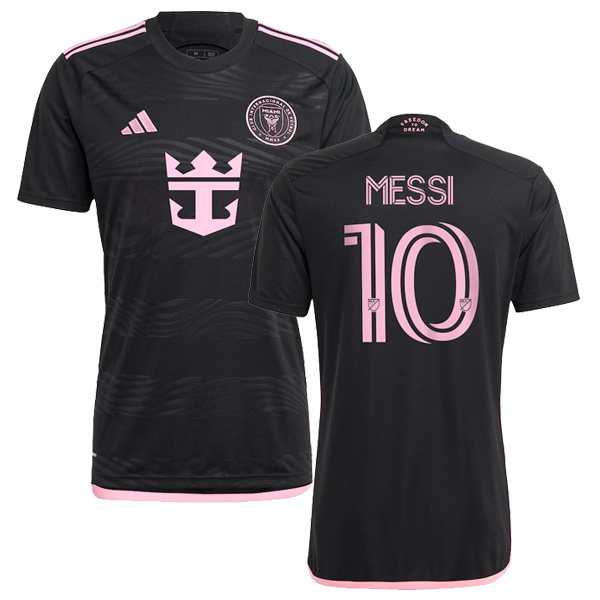 24-25 Inter Miami Away Black Jersey Messi 10