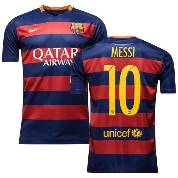 15-16 Barcelona Messi 10 Home Jersey