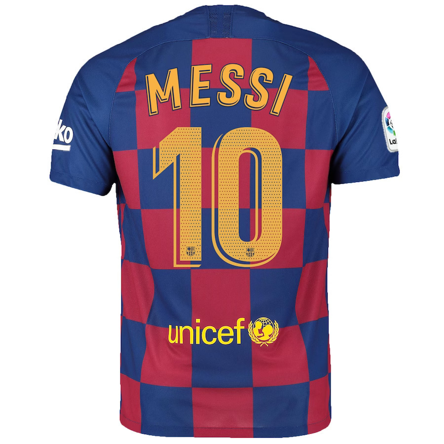 19-20 Barcelona MESSI 10 Home Jersey