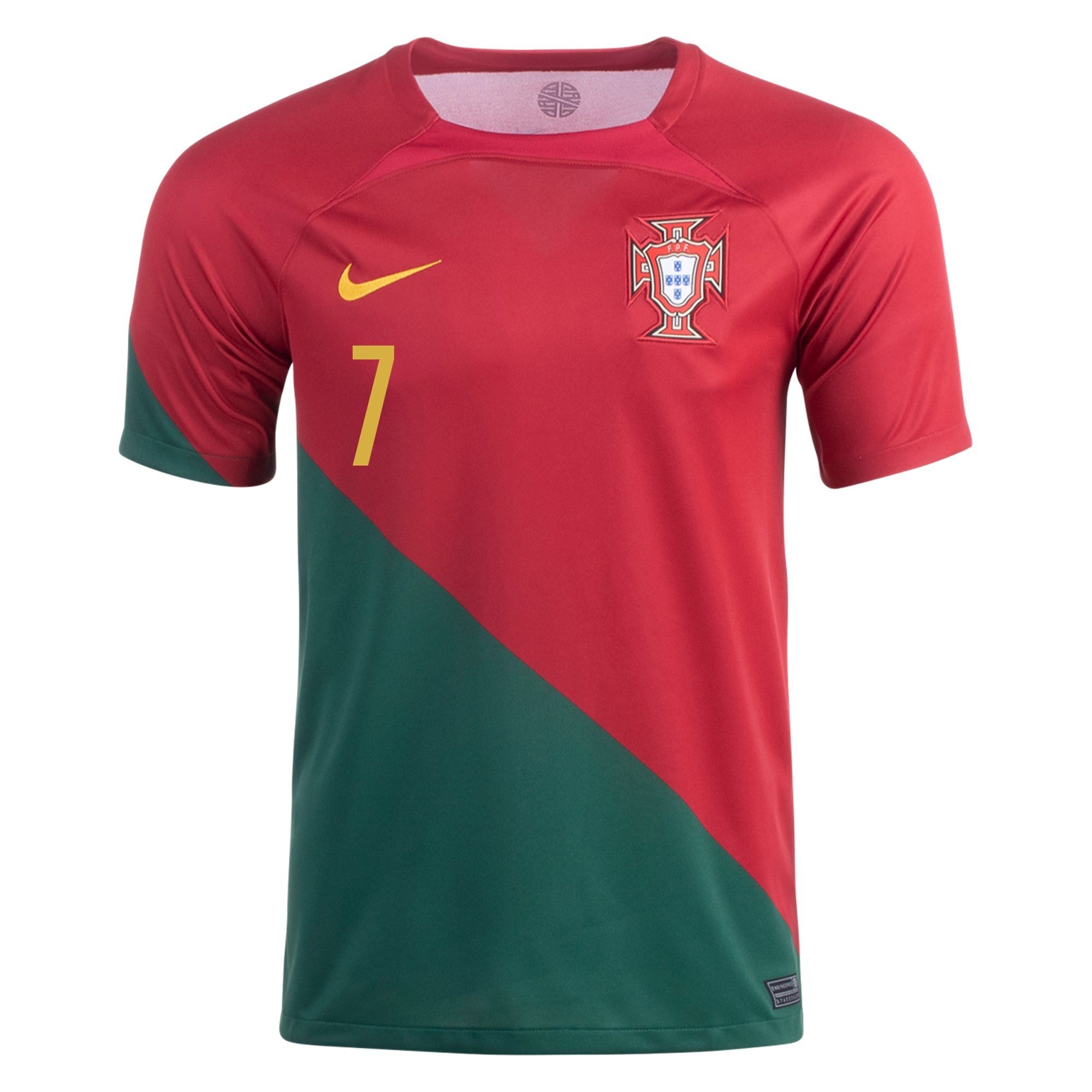 2022 Portugal Ronaldo 7 Home Jersey