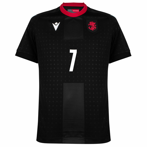 2024 Georgia Away Jersey Kvartskhelia 7
