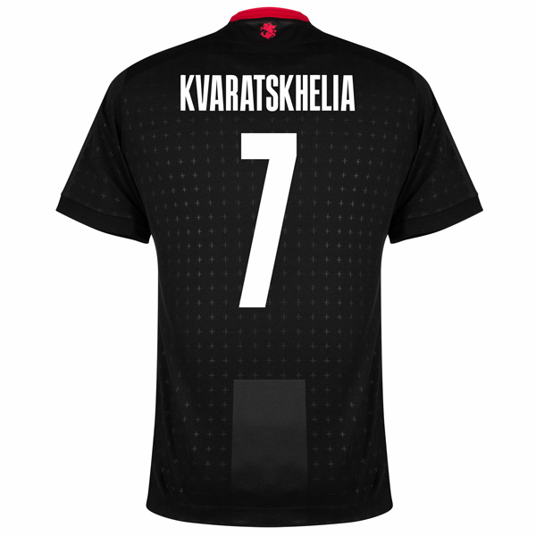 2024 Georgia Away Jersey Kvartskhelia 7