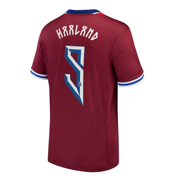 2024 Norway Haaland #9 Home Jersey
