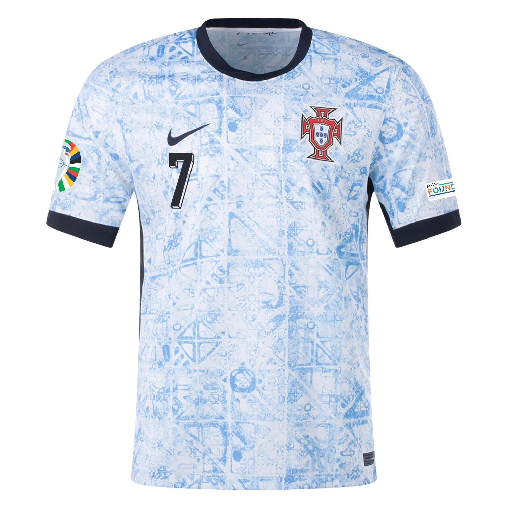 Portugal Euro 2024 Ronaldo 7 Away Jersey