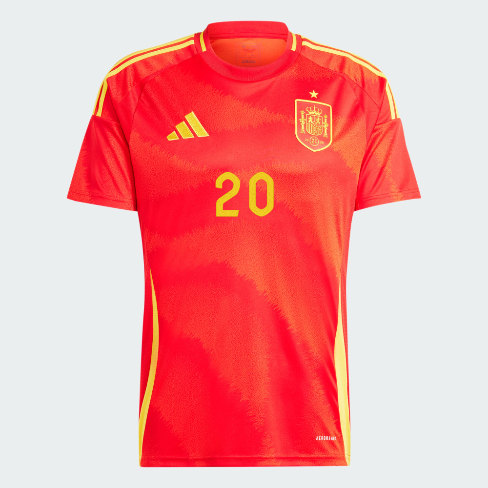 2024 Spain CARVAJAL 20 Home Jersey