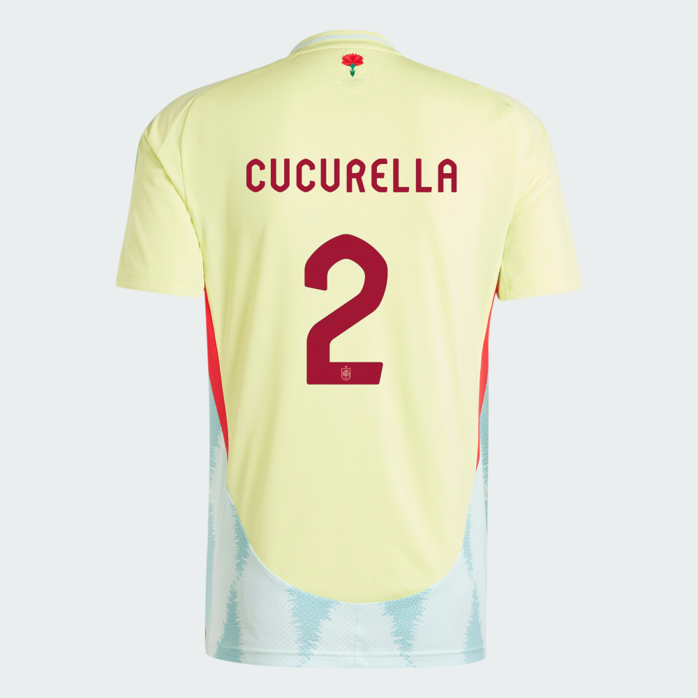 Spain CUCURELLA 2 Away Jersey 2024 - KICKOFFSHOPPER