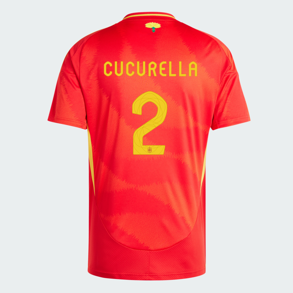 2024 Spain CUCURELLA 2 Home Jersey