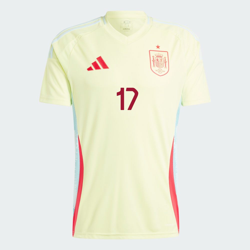 2024 Spain SARABIA 17 Away Jersey