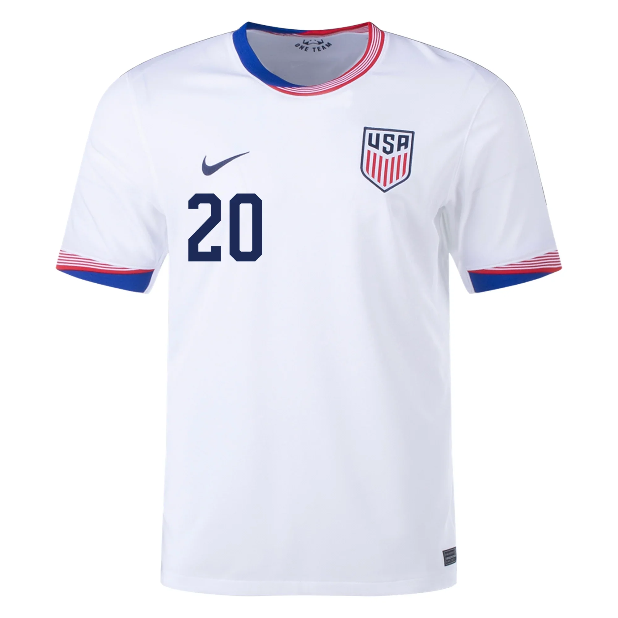 2024 United States BALOGUN 20 Home Jersey