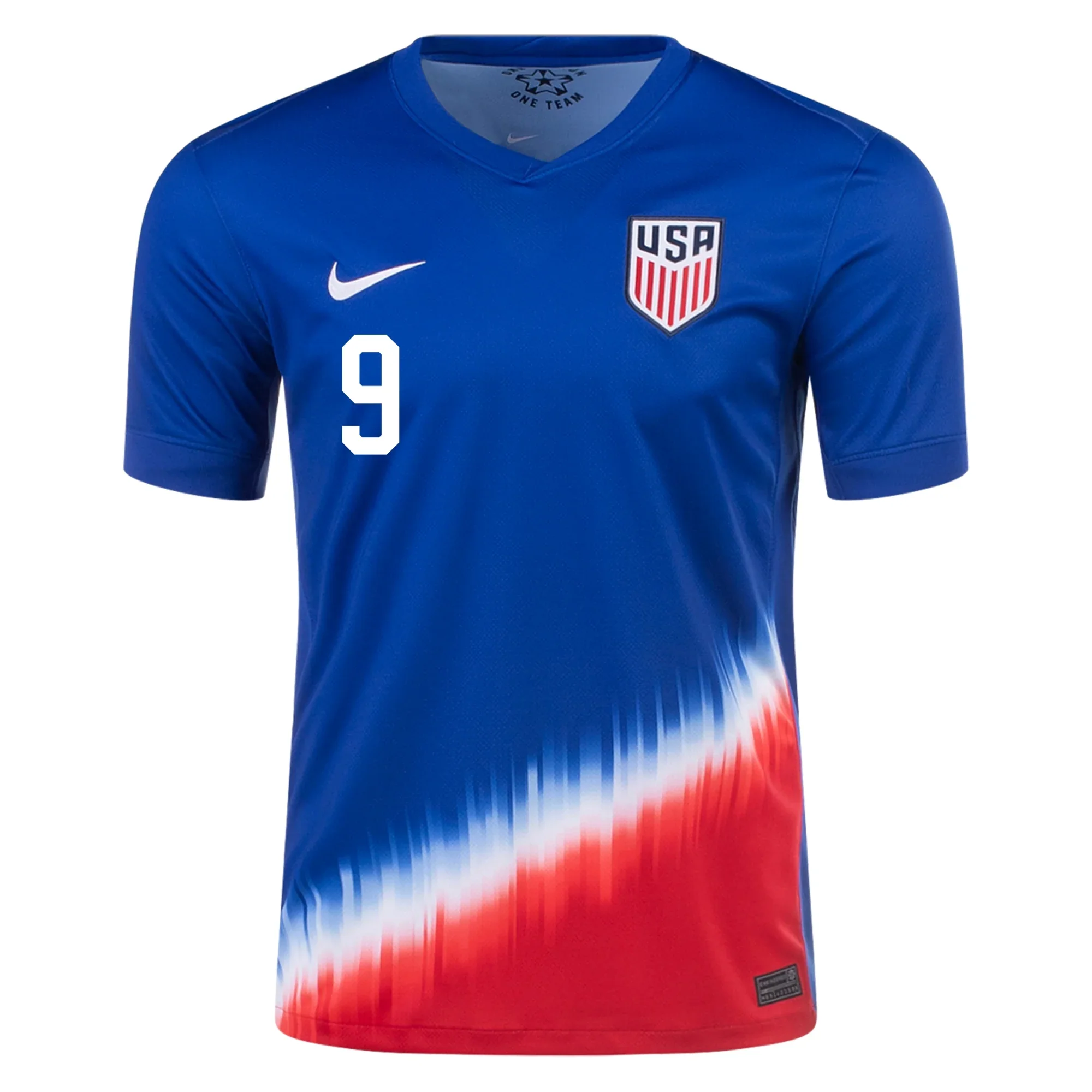 2024 United States FERREIRA 9 Away Jersey