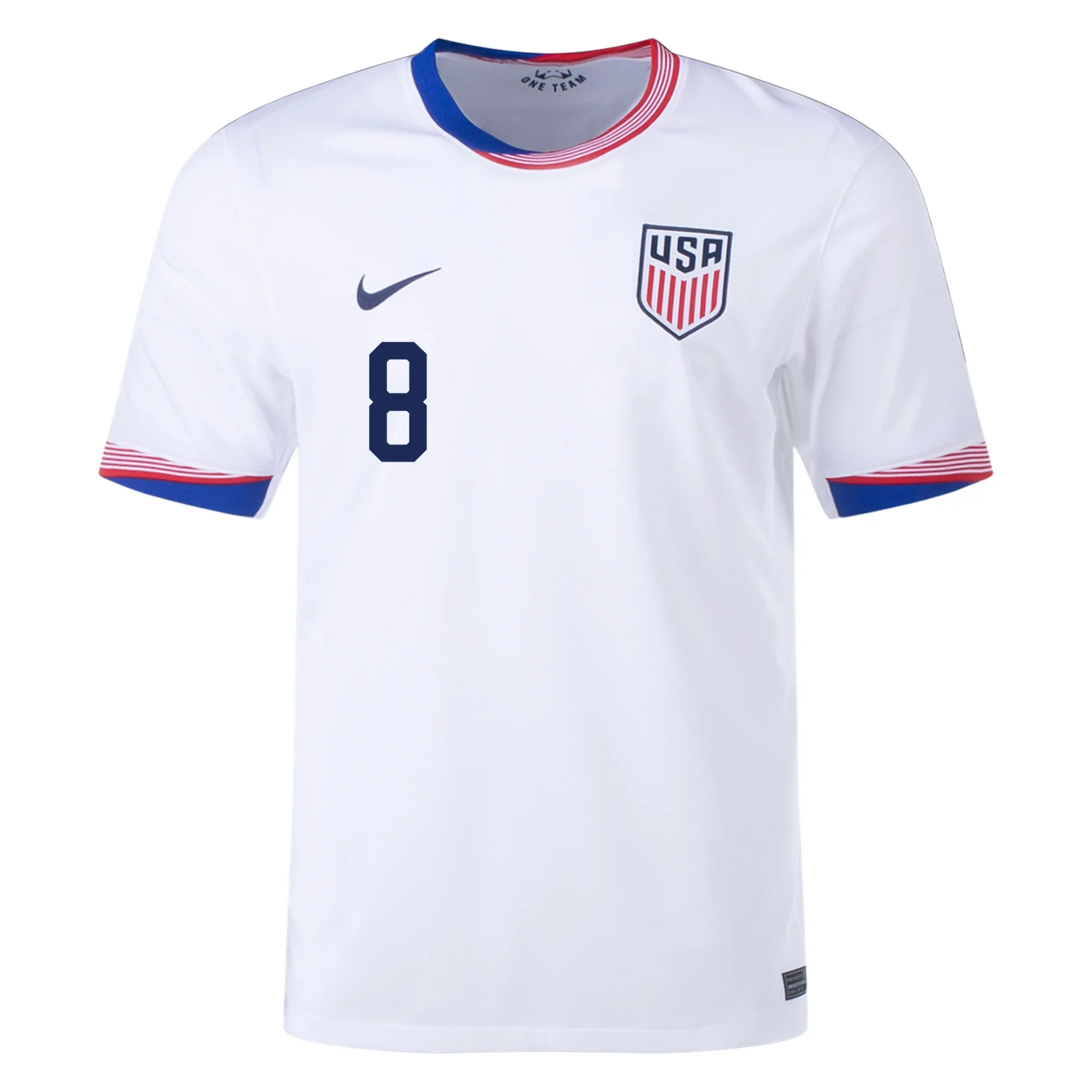 2024 United States MCKENNIE 8 Home Jersey