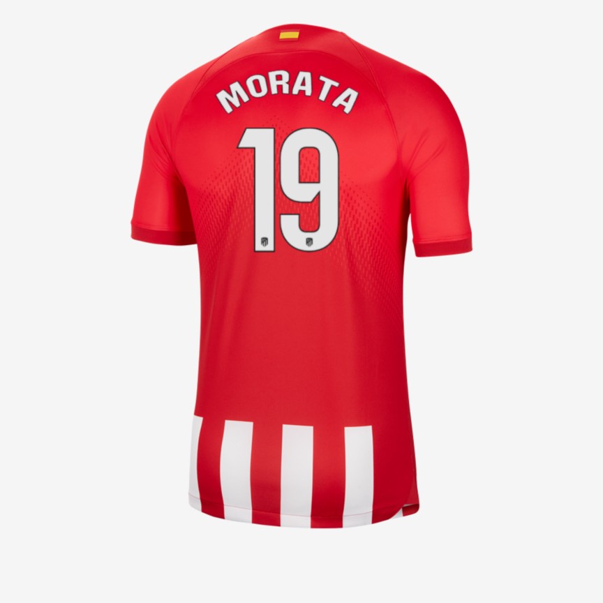 23-24 Atlético Madrid MORATA 19 Home Jersey