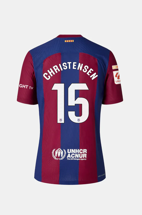 23-24 Barcelona CHRISTENSEN 15 Home Jersey