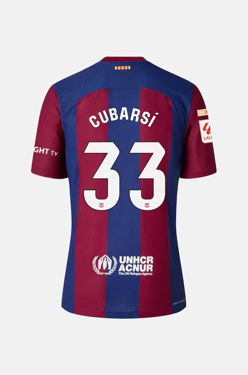23-24 Barcelona CUBARSÍ 33 Home Jersey
