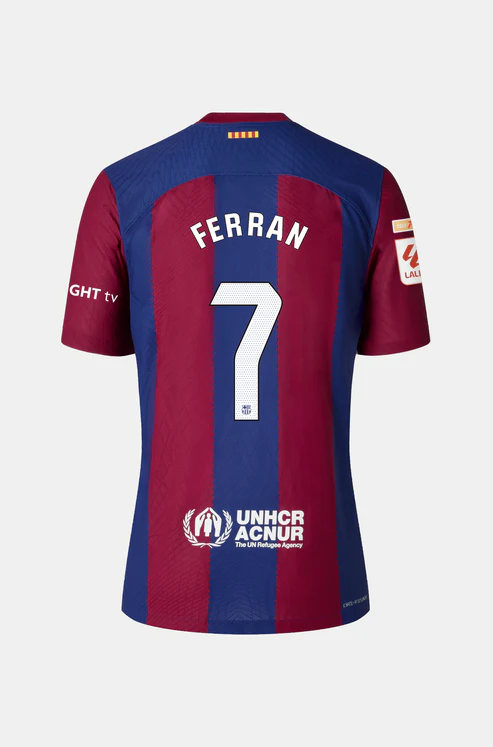 23-24 Barcelona FERRAN 7 Home Jersey