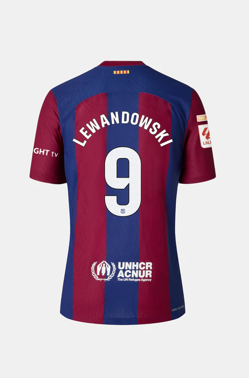 23-24 Barcelona LEWANDOWSKI 9 Home Jersey