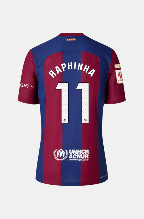 ウェア FC Barcelona RAPHINHA 11 XL 24/25 Barcelona Home Shirt 2024/25 RAPHINHA 11