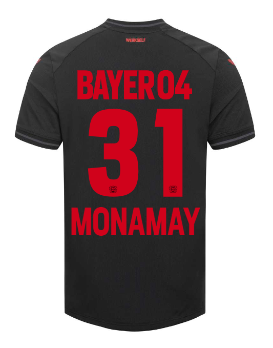 23-24 Bayer 04 Leverkusen MONAMAY 31 Home Jersey