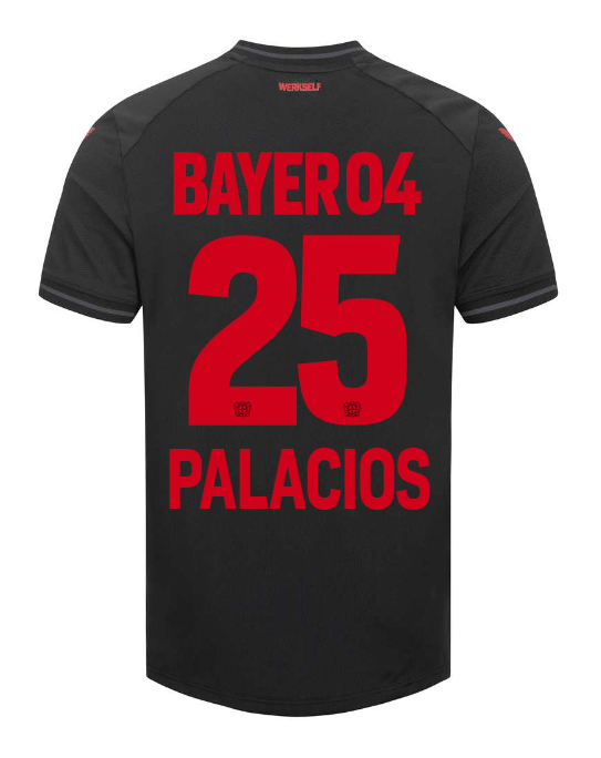 23-24 Bayer 04 Leverkusen PALACIOS 25 Home Jersey