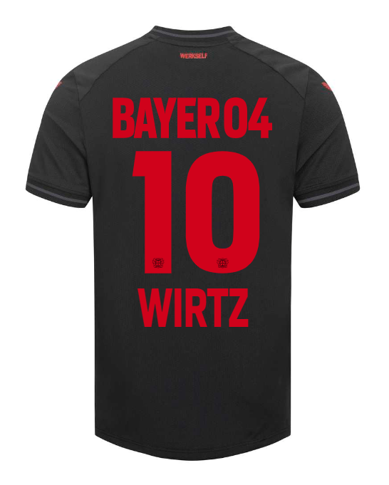 23-24 Bayer 04 Leverkusen WIRTZ 10 Home Jersey