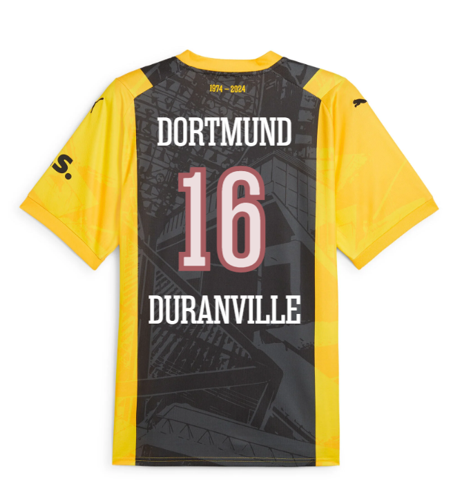 23-24 Borussia Dortmund DURANVILLE 16 50th Anniversary Special Jersey