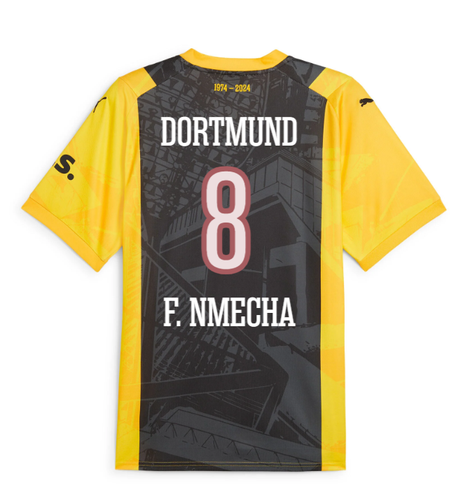 23-24 Borussia Dortmund F. NMECHA 8 50th Anniversary Special Jersey