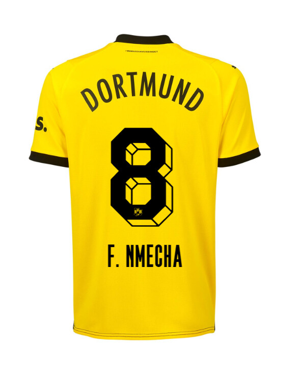 23-24 Borussia Dortmund F. Nmecha 8 Home Jersey