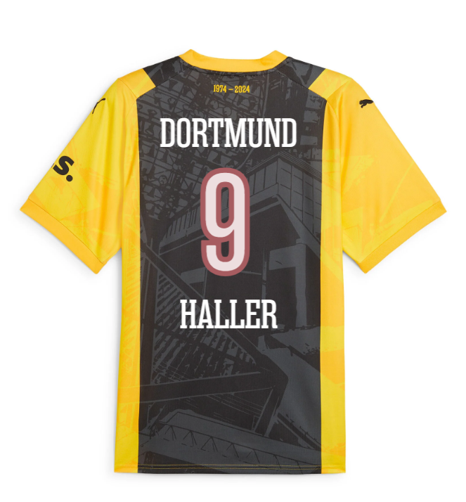 23-24 Borussia Dortmund HALLER 9 50th Anniversary Special Jersey
