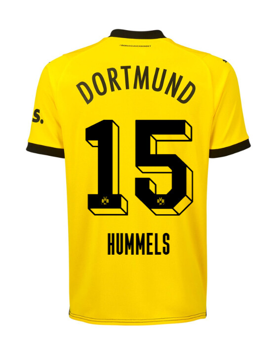 23-24 Borussia Dortmund Hummels 15 Home Jersey