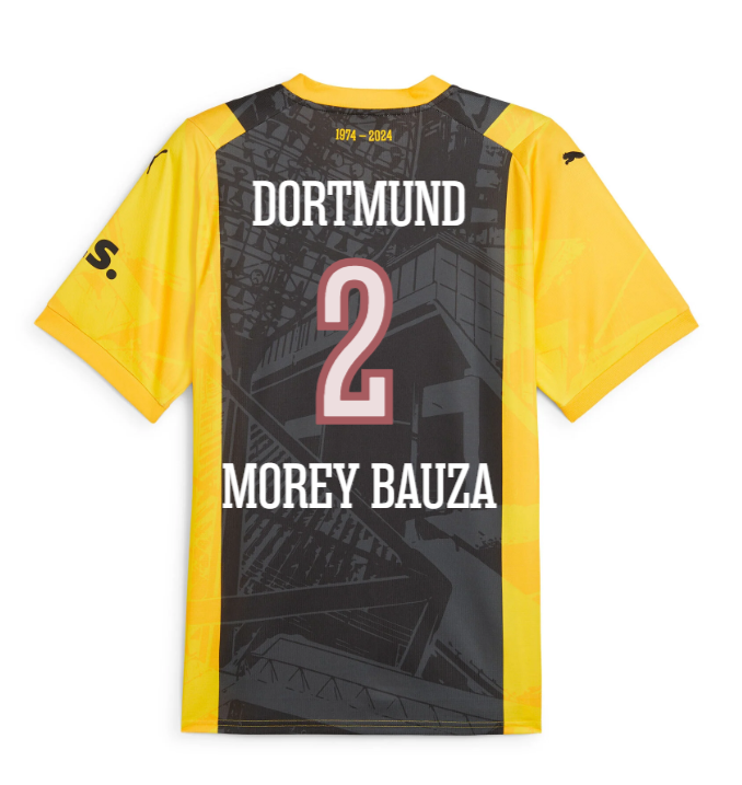 23-24 Borussia Dortmund MOREY BAUZA 2 50th Anniversary Special Jersey