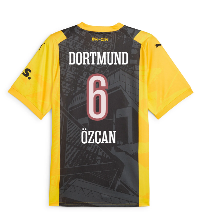 23-24 Borussia Dortmund ÖZCAN 6 50th Anniversary Special Jersey