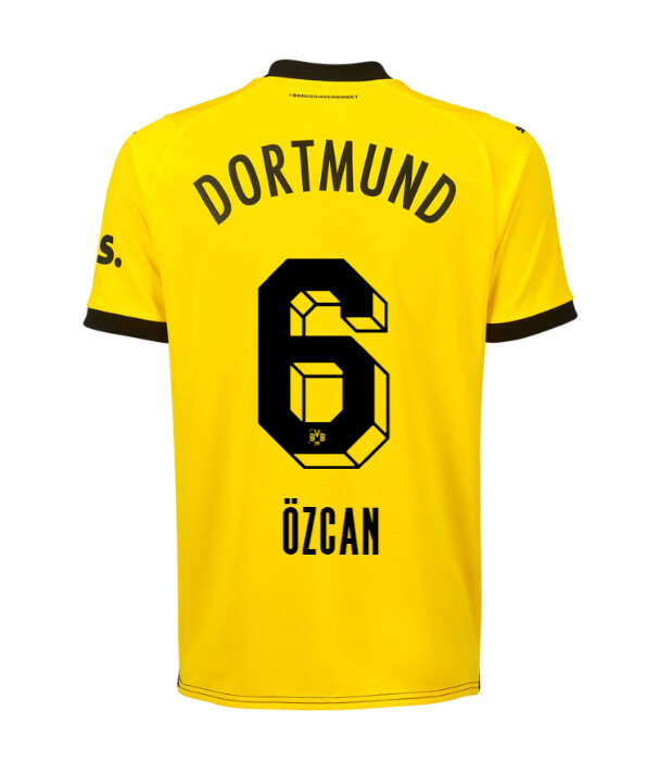 23-24 Borussia Dortmund Özcan 6 Home Jersey