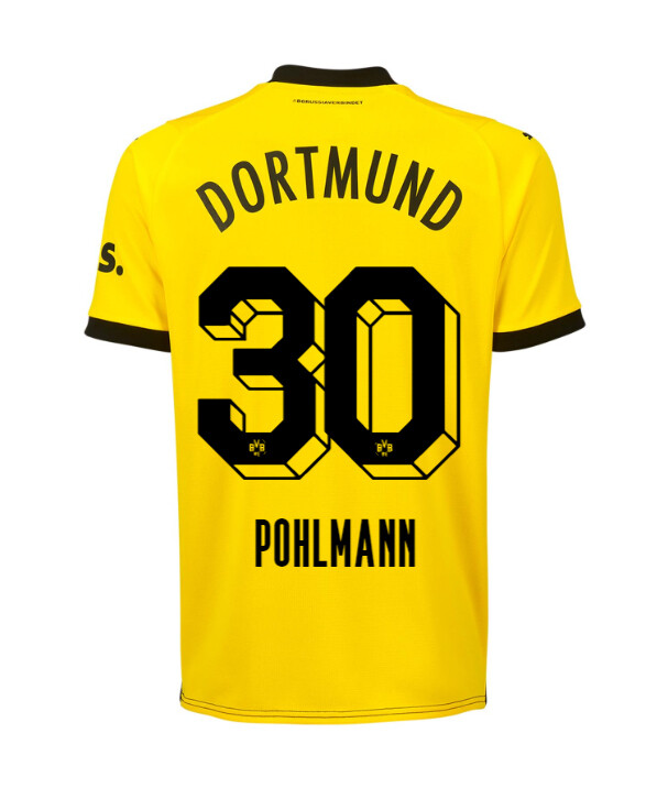 23-24 Borussia Dortmund Pohlmann 30 Home Jersey