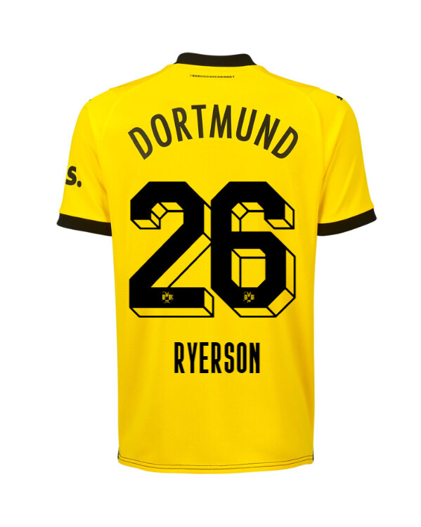 23-24 Borussia Dortmund Ryerson 26 Home Jersey