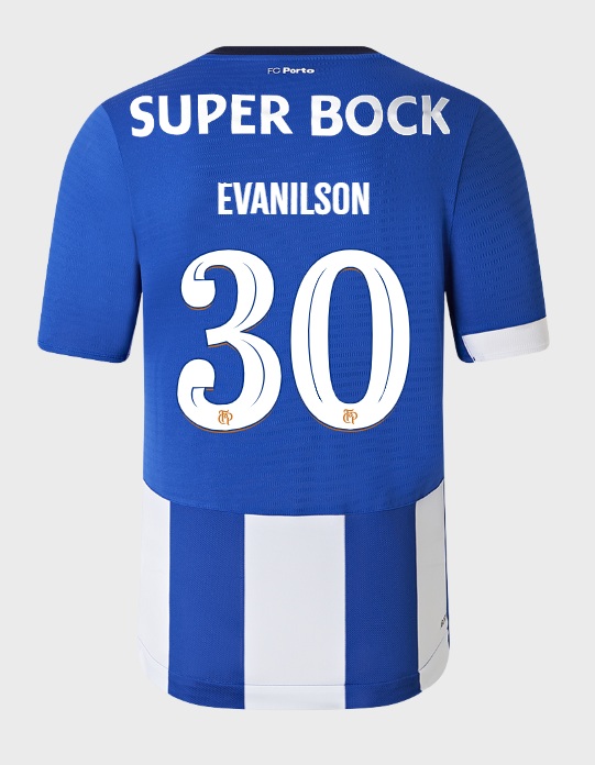 23-24 FC Porto Evanilson 30 Home Jersey