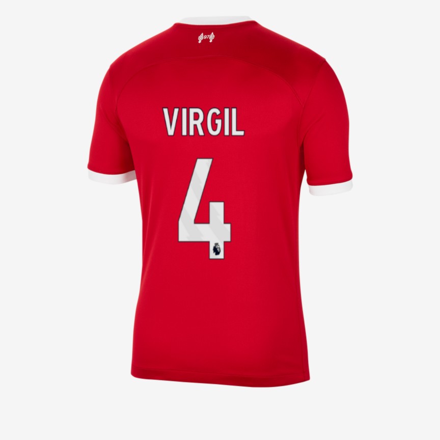 23-24 Liverpool VIRGIL 4 Home Jersey
