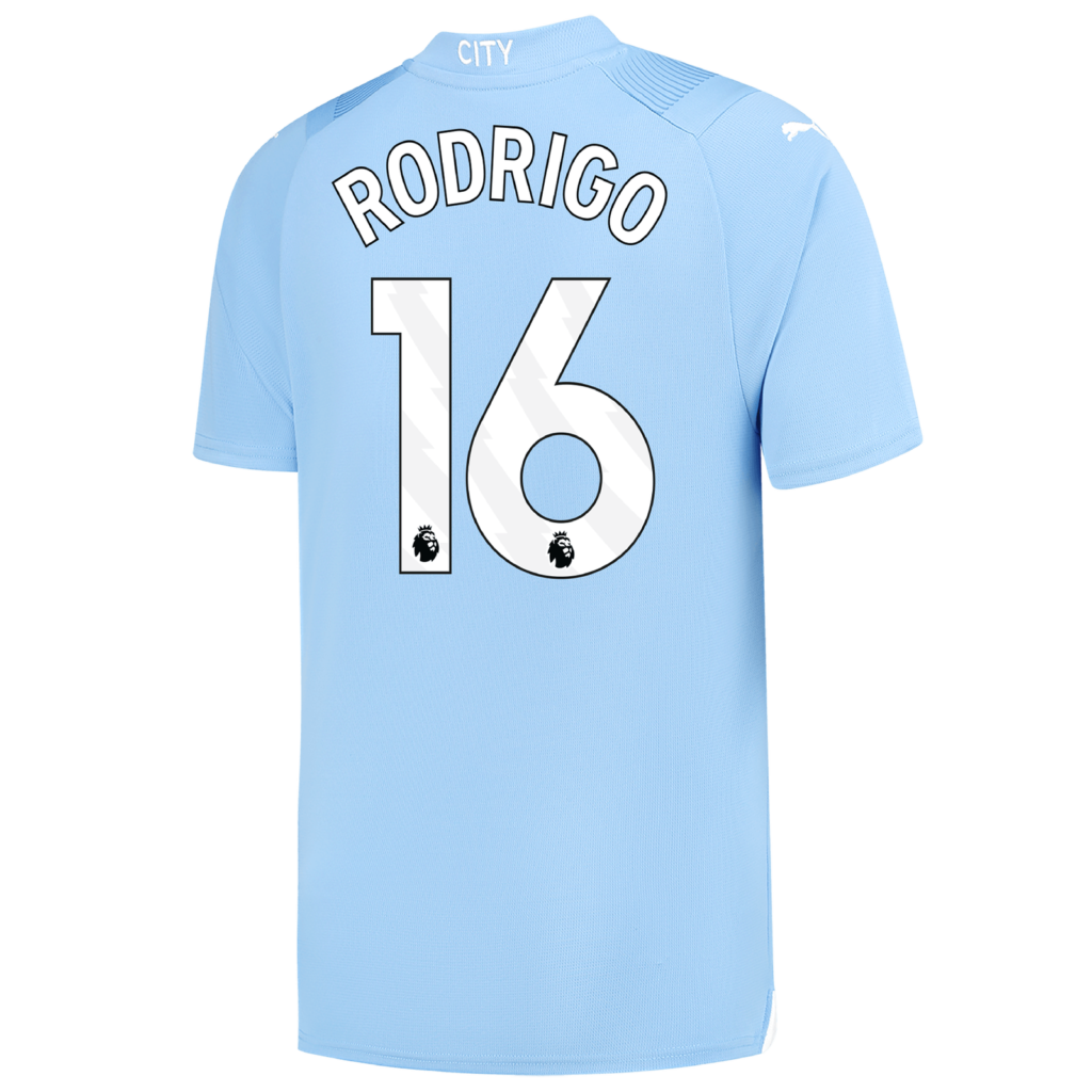 Manchester City RODRIGO 16 Home Jersey 23-24 - KICKOFFSHOPPER