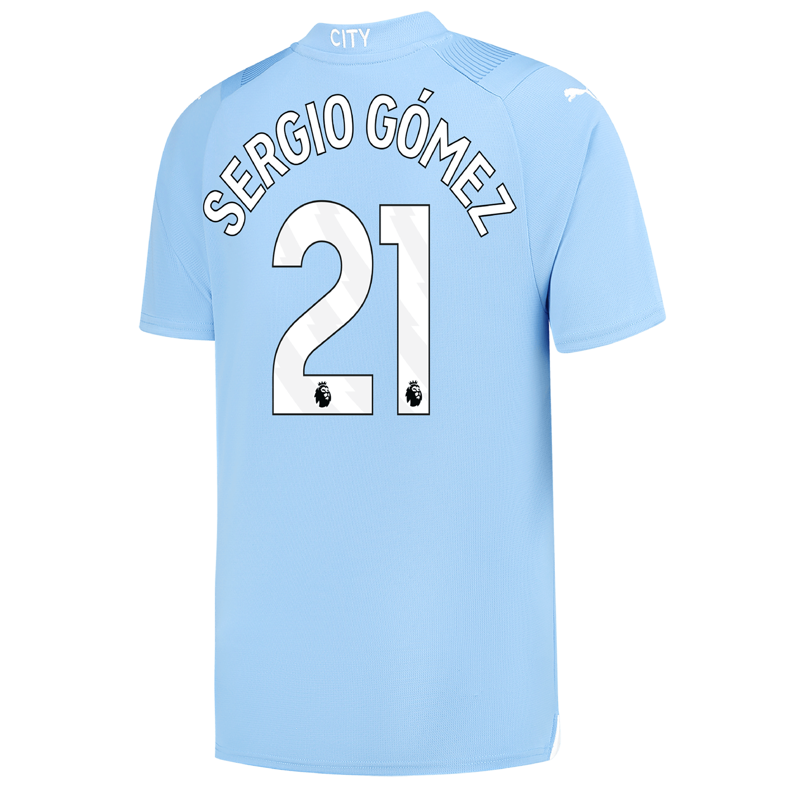23-24 Manchester City SERGIO GÓMEZ 21 Home Jersey